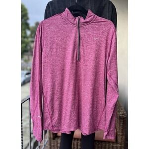 Nike Element Dry-Fit Pink / Fuchsia Long Sleeved Shirt Womens XL